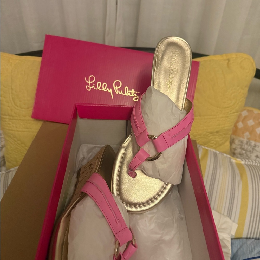 Lilly Pulitzer Pink Women's Sandals